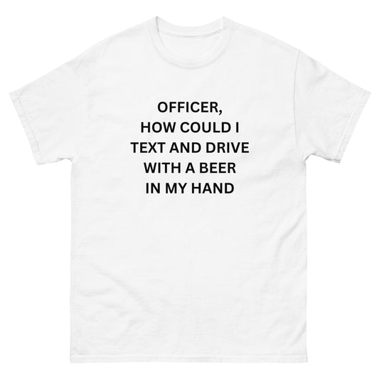 "Officer How?" Tee