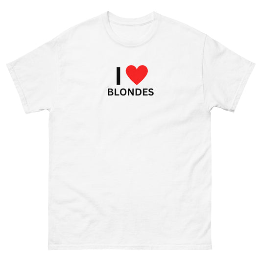 "I Love Blondes" Tee